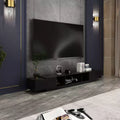 Famapy TV Stand with Storage Drawers and Shelves